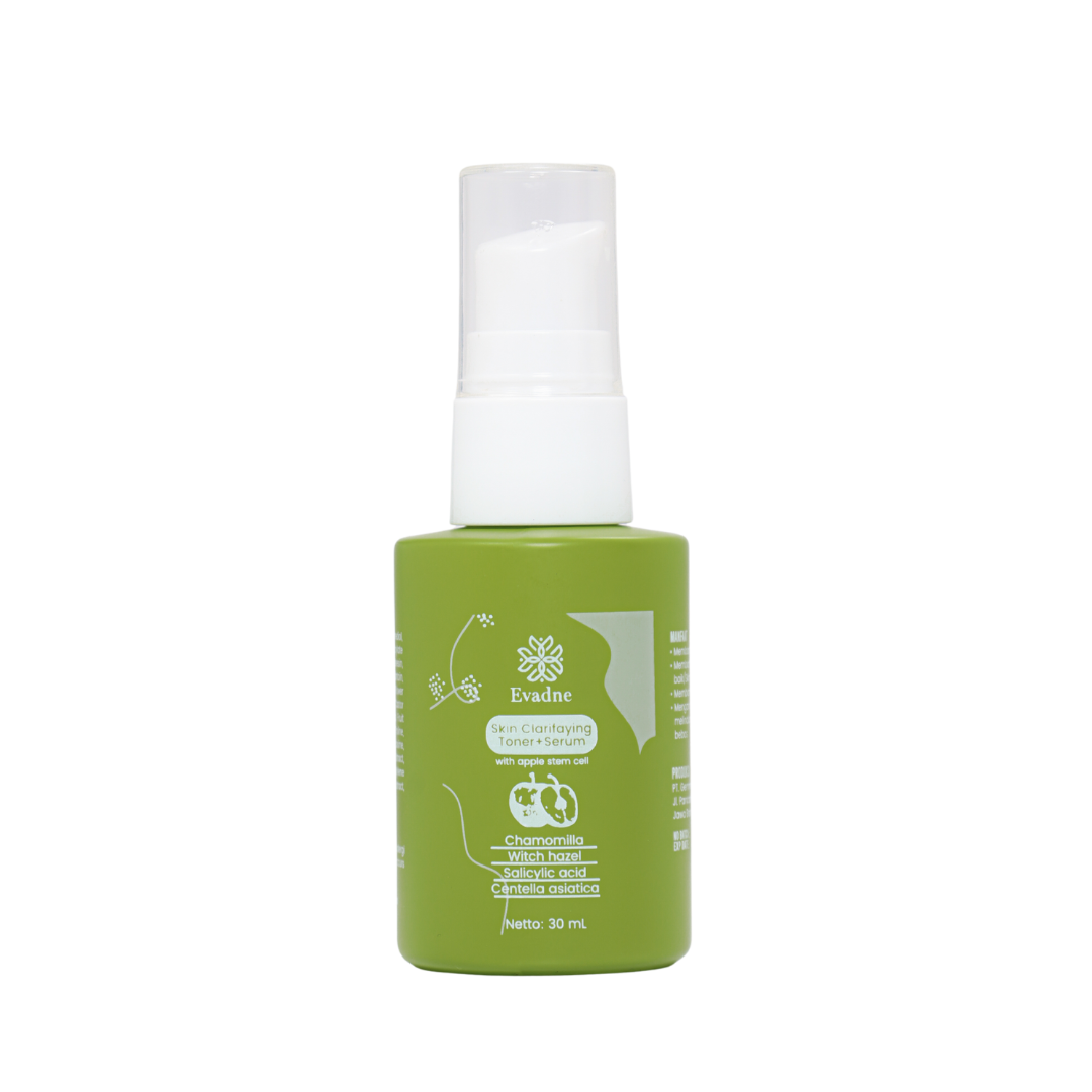 EVADNE - Skin Clarifying Toner + Serum With Apple Stem Cell 30ml